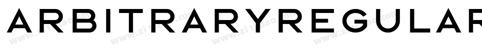 ArbitraryRegular Regular字体转换